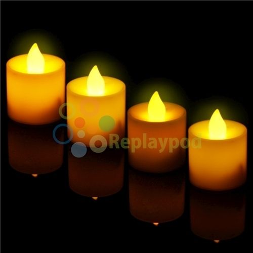 LED Electric Blow ON/OFF Sensor Candle Light Decoration  