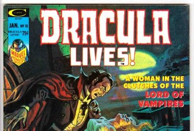 DRACULA LIVES #10 (1/75)  VF / Lilith / Adams, DeZuniga, Don Maitz a 