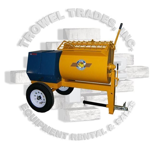 Stone Mortar Mixer 955PM with 8 HP Honda Engine  