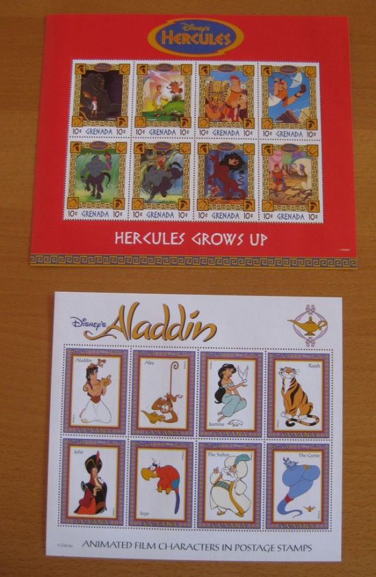 500 versch. Briefmarken Walt Disney mit 26 Blocks   Micky Mouse Donald 