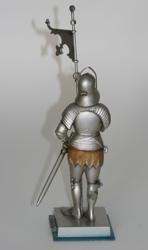 KNIGHT SCULPTURE VIENNSE RATHAUSMANN as TABLE LIGHTER  