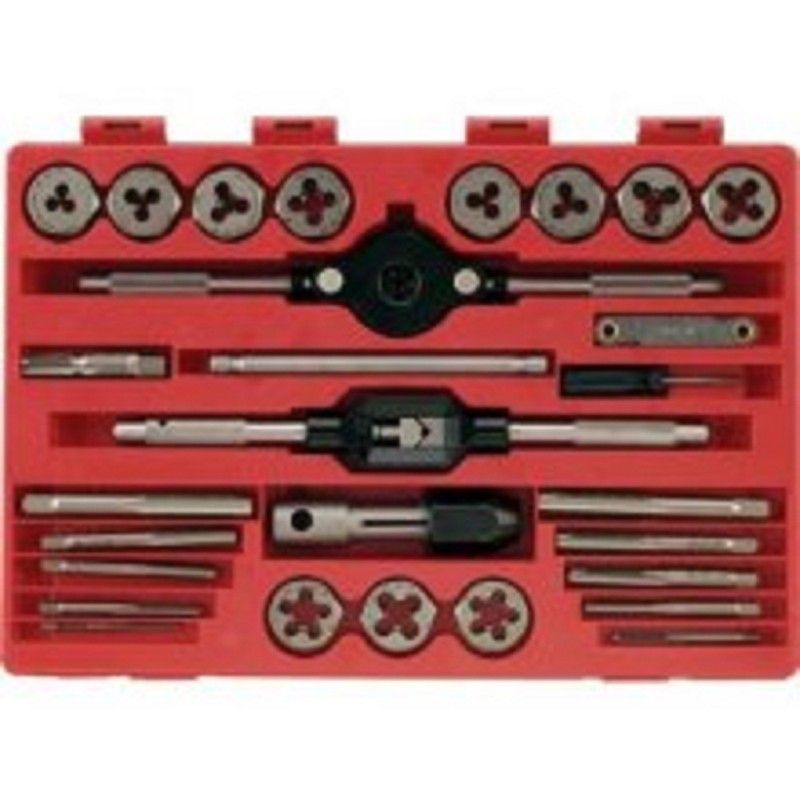 Vermont American 27pc Mm Mechanics Tap & Die Set 21745  