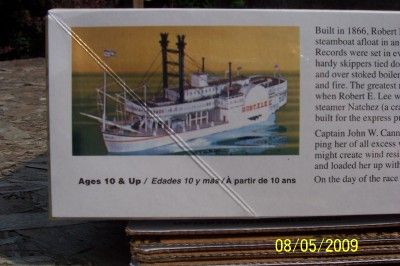 Revell 85 0328 ROBERT E LEE STEAMBOAT SSP Model Kit New  