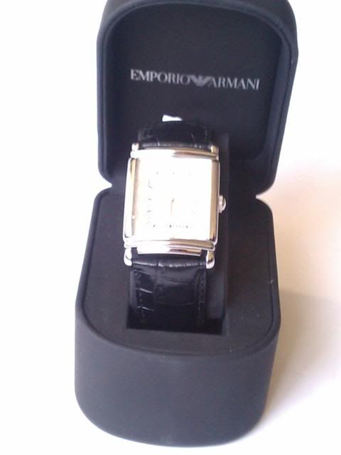 Emporio Armani Wristwatch Model AR0432 (with box certif 723763090933 