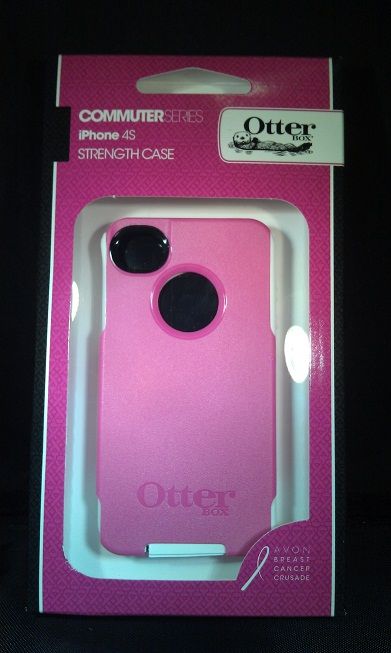 A54 New Otterbox Commuter 2 Layers Case for iPhone 4/4S (Strength Pink 