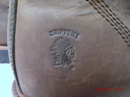 NEW MENS CHIPPEWA DURABILITY DRI LEX* LINED SIZE 14  