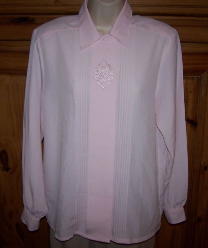 Ladies YVES ST. CLAIR Brand Dress Shirt Top Size 10  