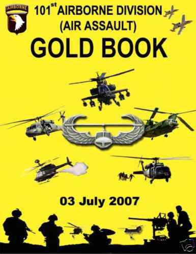 276 page 101st AIR ASSAULT PATHFINDER GOLD BOOK on CD  