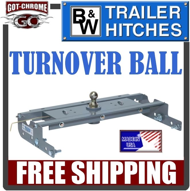 1057 B&W Turnover Ball Gooseneck Hitch Silverado / Sierra 1500 2007 