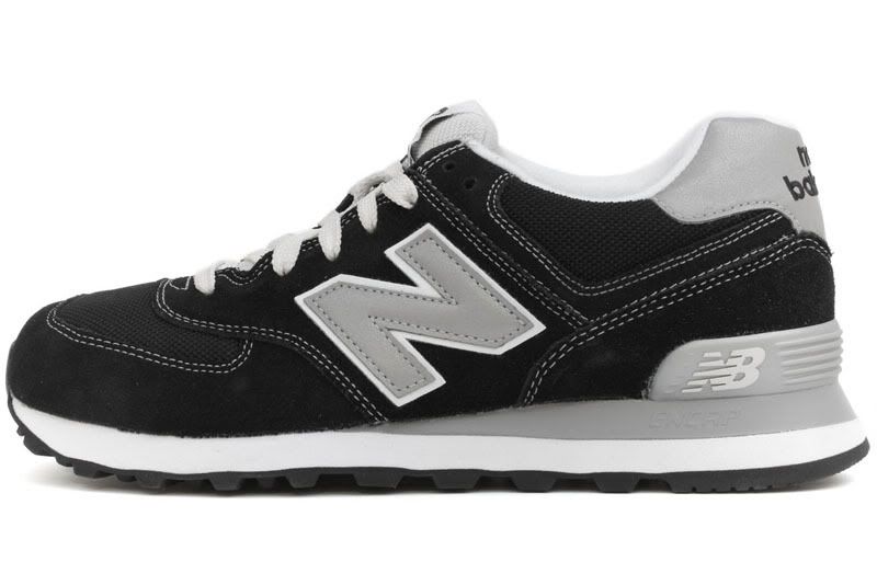 New Balance 574 Series ML574KWS New Men Black Grey Casual Classic 