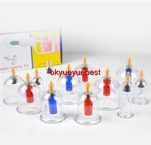 Medical Magnetic KangZhu Vacuum 12 Cupping kit New  