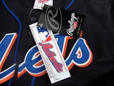 Rawlings New York Ny Mets Baseball Youth Jersey NWT  