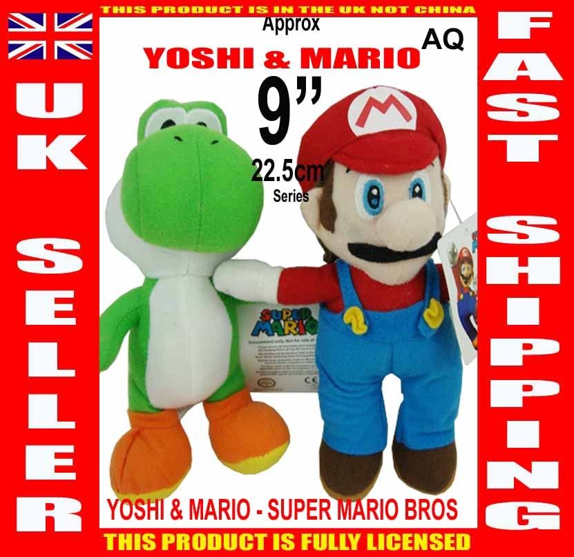 MARIO AQ COLLECTION SET   22.5 cm / 9 series SUPER MARIO BROS plush 