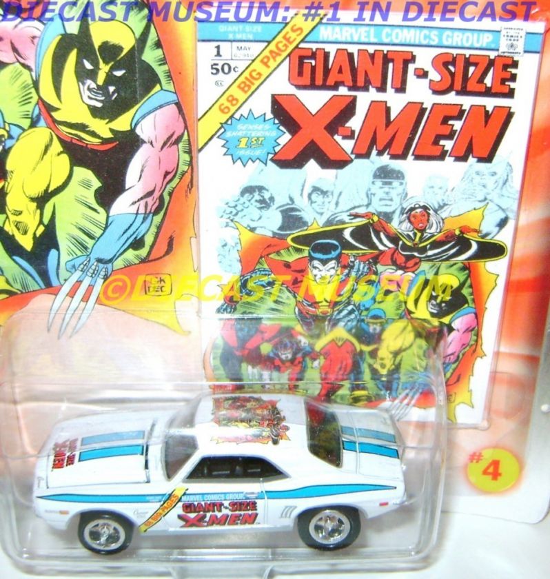 1969 69 CHEVY CAMARO RS/SS XMEN MARVEL JL DIECAST RARE  