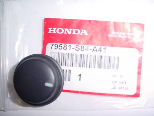 1998 1999 2000 Honda Accord EX V6 Heater Temperature Knob NEW (79581 