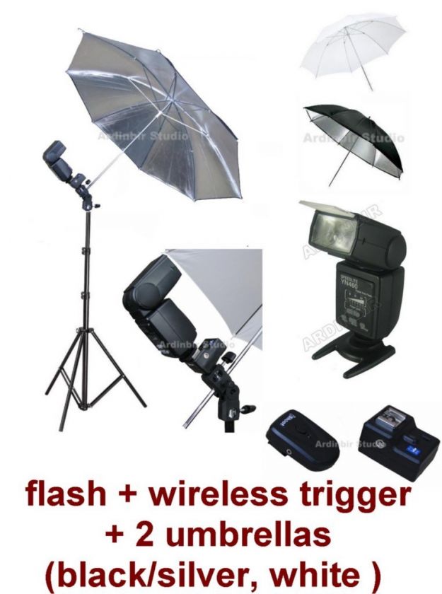 Flash Umbrella Kit for Canon 7D,1Ds,5D Mark II  