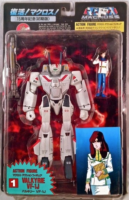 Macross Robotech VF 1J Valkyrie Pilot Roy Focker Action Figure 