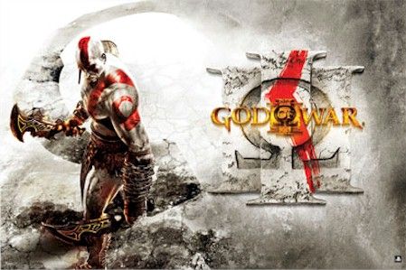 VIDEO GAME POSTER 3 SET ~ GOD OF WAR LOT  