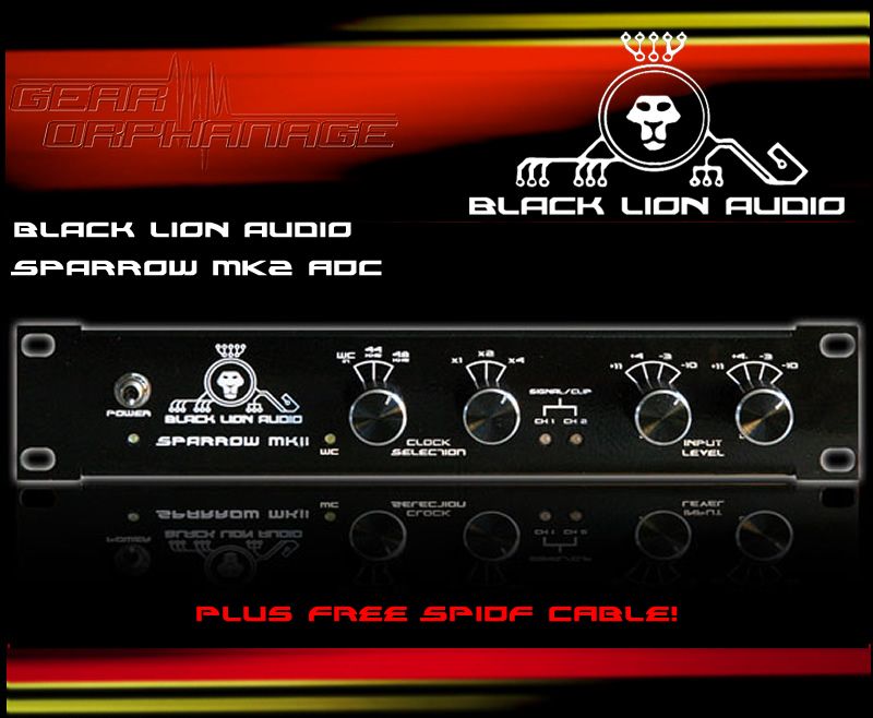 Black Lion Audio Sparrow MK2 ADC BLACK  