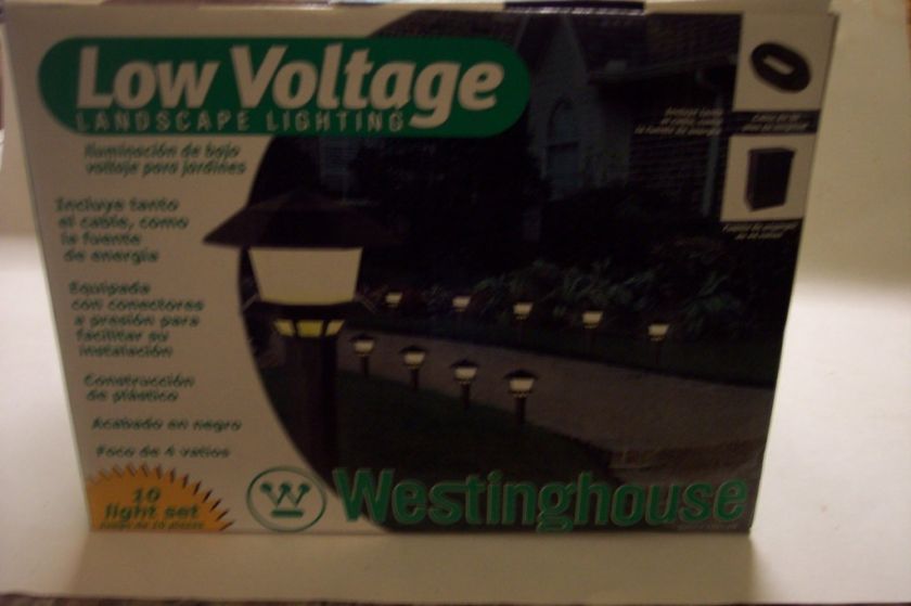 10  Westinghouse Landscape lighting Transformer & wire  