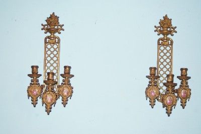 Old French Louis XVI sconces  