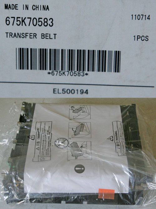 XEROX GENUINE TRANSFER BELT P/N 675K70583 PHASER 6280 NEW  