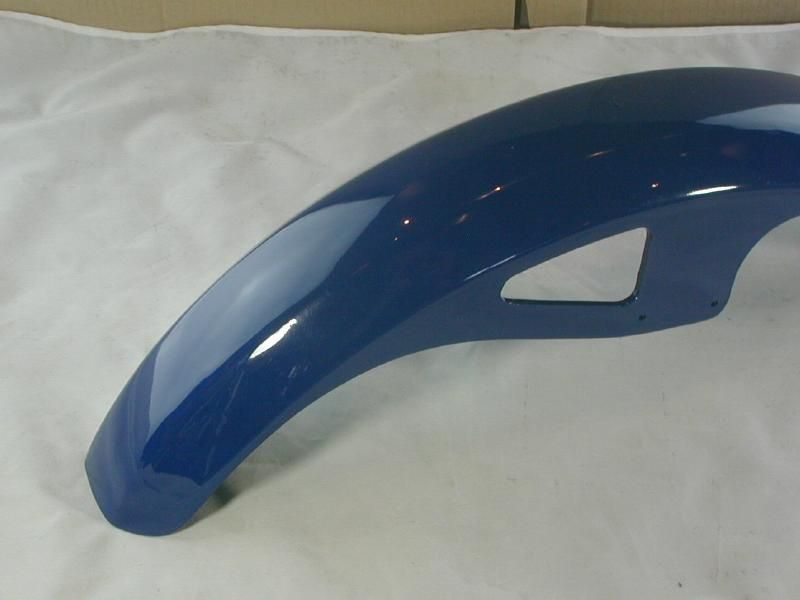 Yamaha RD125 1982 83 Front Fender Mudguard Blue Q324D  