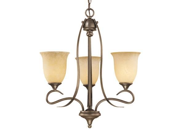 DISCOUNT VAXCEL LIGHTING FIXTURE ESPRIT 3L CH40103SA CHANDELIER SABLE 