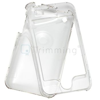 Clear Hard Case+Green Diamond Cover For iPhone 3G 3GS  