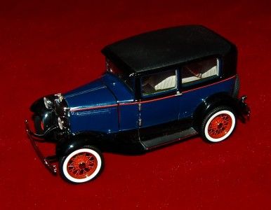 FRANKLIN MINT DIE CAST EXACT REPLICA 124 FORD MODEL A TUDOR 1930 