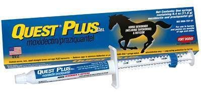 Quest Plus Equine Horse Paste Wormer Parasite 100tb NWT  