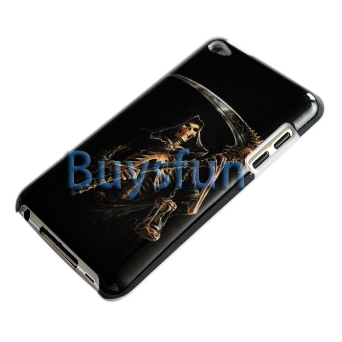 Skull Hard Cover Case Skin For Apple iPod Touch 4 4G  