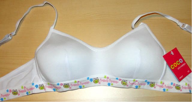 JUNIOR COCO 39957 LOT TRAINING BRAS 30A 32A 34A 36A  