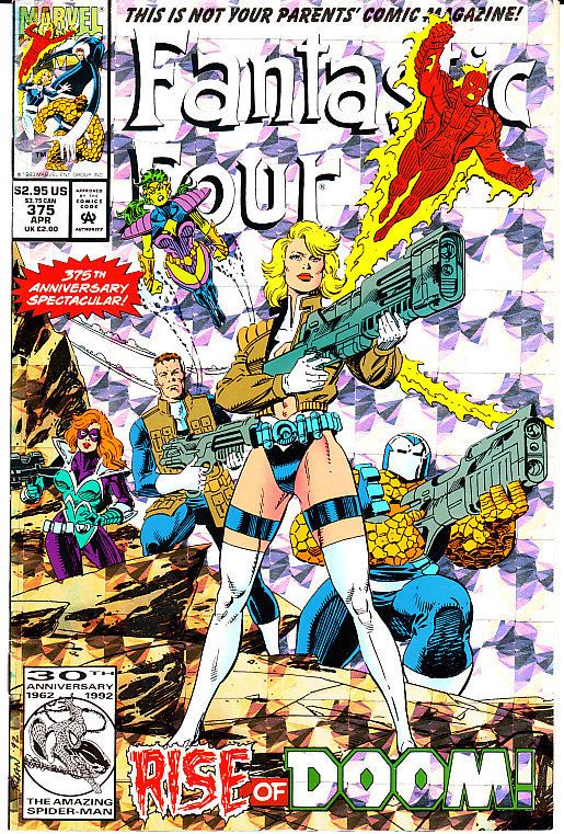 Fantastic Four #375 1993 Rise Of Doom Hologram Cover  