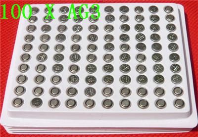 100 AG3 LR41 SR41 392 384 LR736 Watch BATTERY Bulk P  