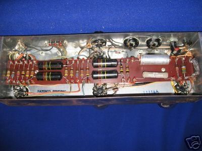   vintage interelectronics coronation mono 40 watt tube amplifier this