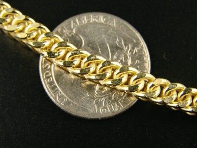 10K 5.5 MM YELLOW GOLD 40 INCH FRANCO/BOX CUBAN CHAIN  