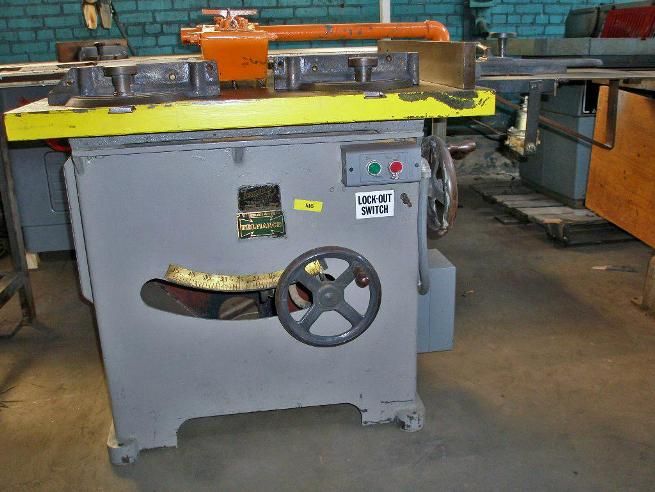 TANNEWITZ 16 TILTING ARBOR 5 HP TABLE SAW ~ VERY GOOD  