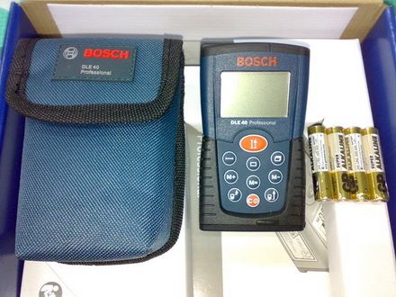 Bosch Laser Rangefinder DLE 40 Professional 40M Metric  