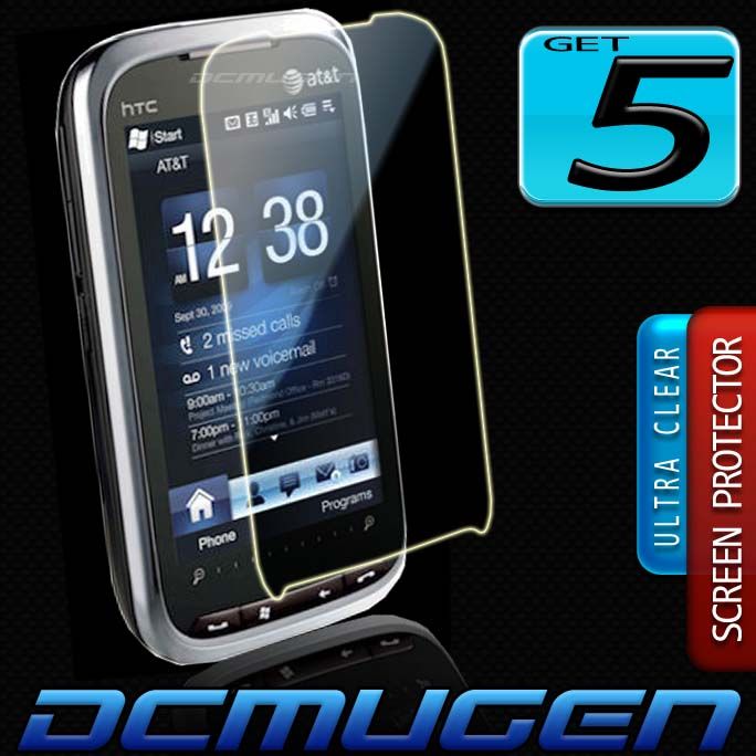 CLEAR Screen Protector Guard AT&T HTC Tilt2 Tilt 2  