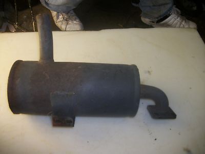 CUSHMAN FRONTLINE KUBOTA D950 3 CYLINDER DIESEL MUFFLER  