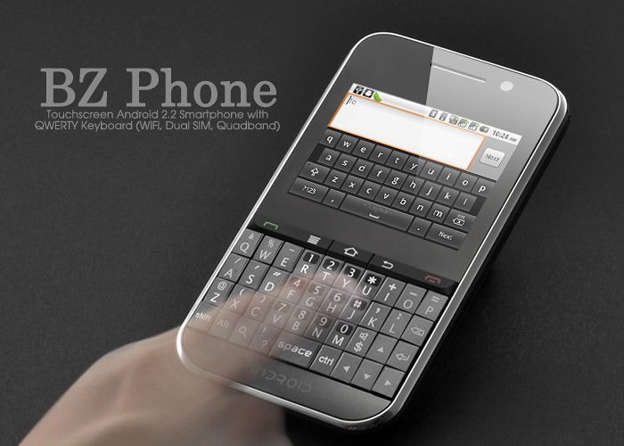 Android 2.2 smartphone 2.5 inch touchscreen WiFi Dual SIM Dual Camera 