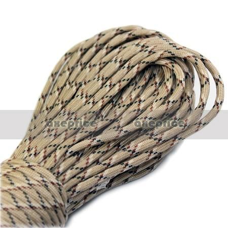 Red rope Paracord 550 7 core Strand 100FT Survival Kits  