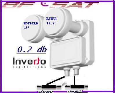 LNB INVERTO Monobloc TWIN 2 SORTIES GARANTIE 5 ANS  