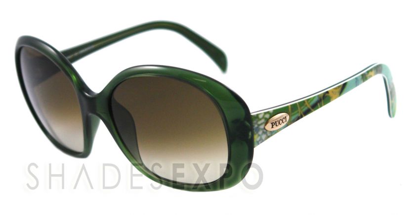 NEW Emilio Pucci Sunglasses EP 695S GREEN 318 EP695S AUTH  