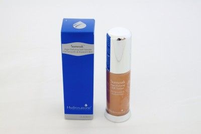 NIB HYDROXATONE Sunsoak Age Defying Self Tanner  