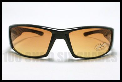HD Vision Lens Driving Sunglasses Clear View BLACK New  