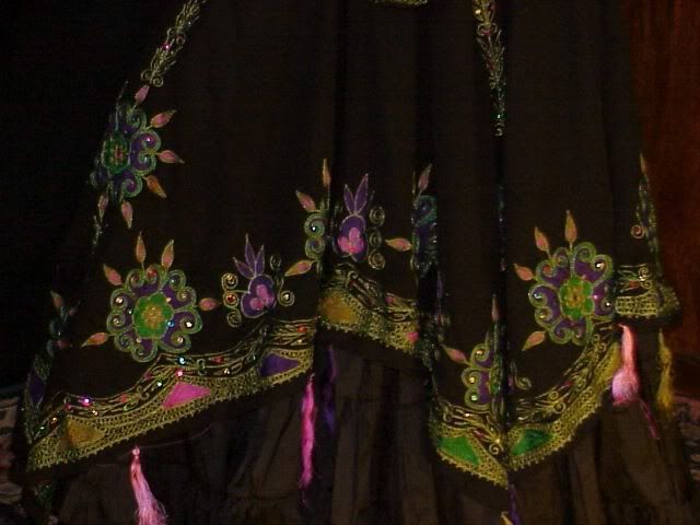 We3 Belly Dance Faire Tribal Gypsy Nirvana Costume  