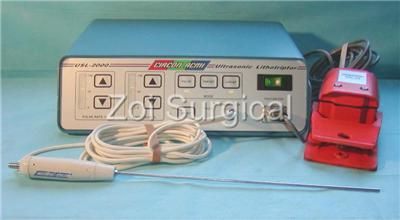 Circon ACMI USL 2000 UltraSonic Lithotriptor with Probe  