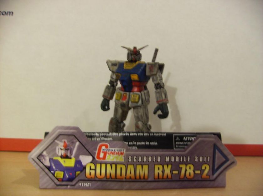 USA MSIA Mobile Suit In Action Battle Scarred RX 78 2 Gundam Figure In 